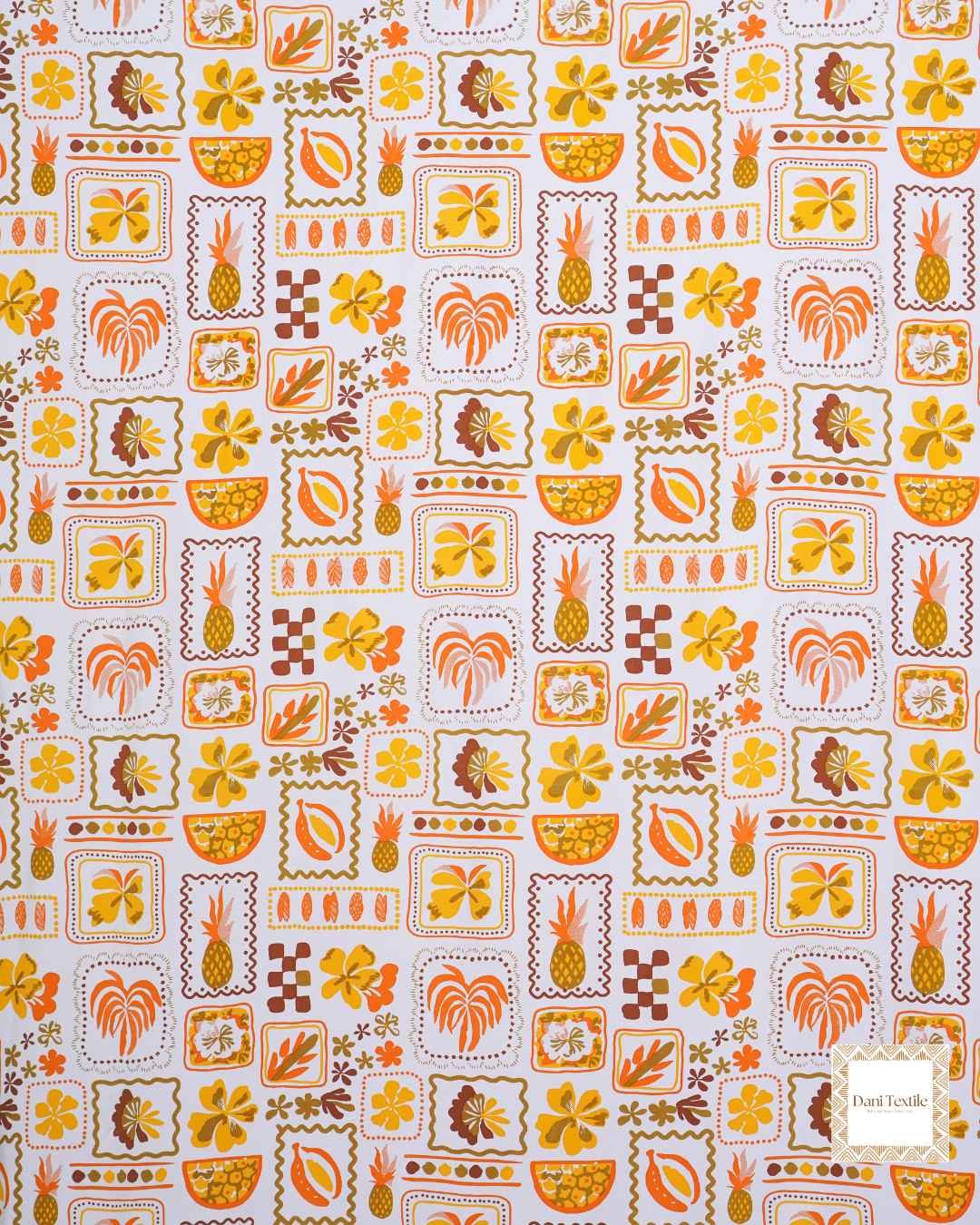 Hawaii Fruit Yellow - Rayon P300 - Image 3