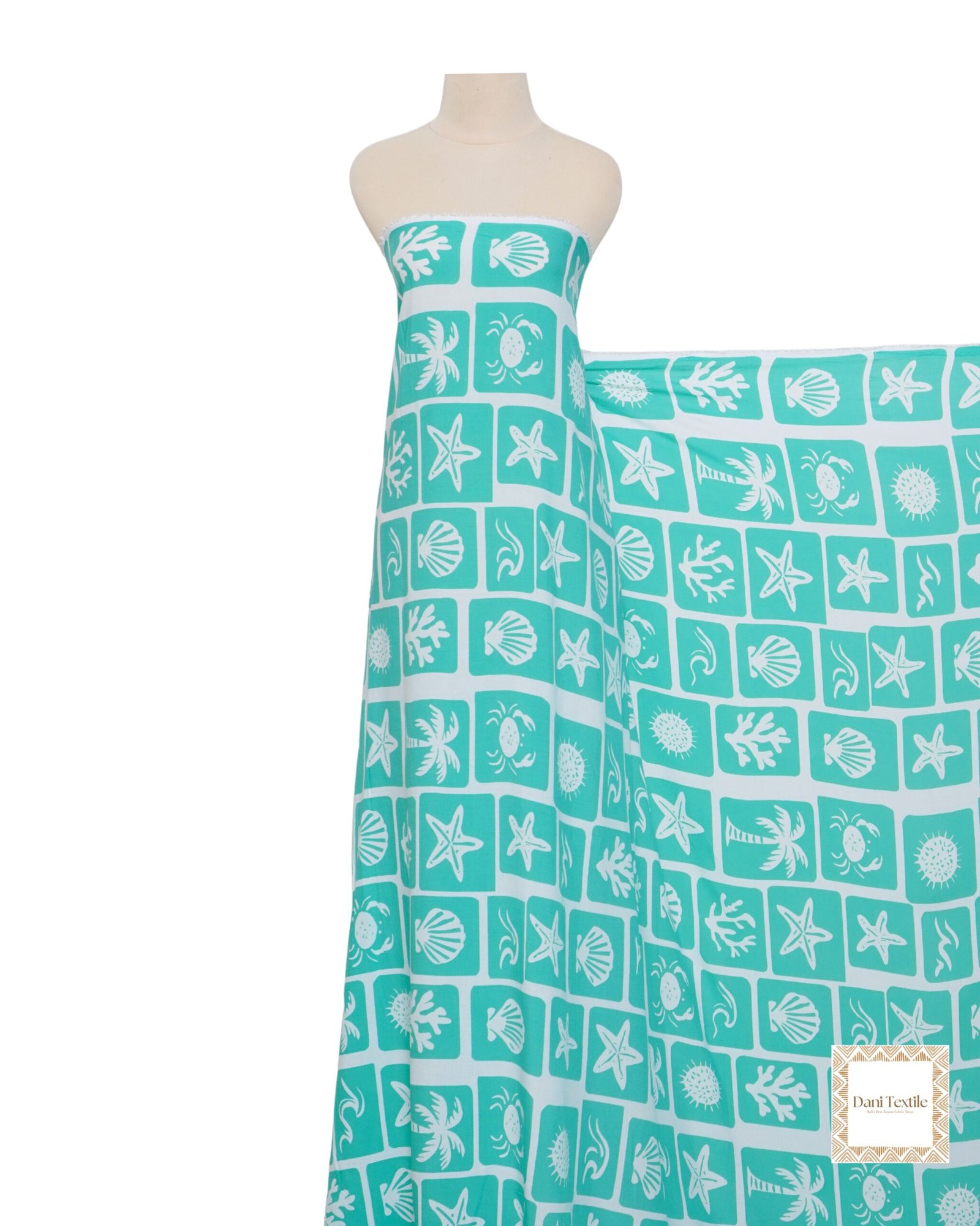 Sea Shell Green - Rayon 60s