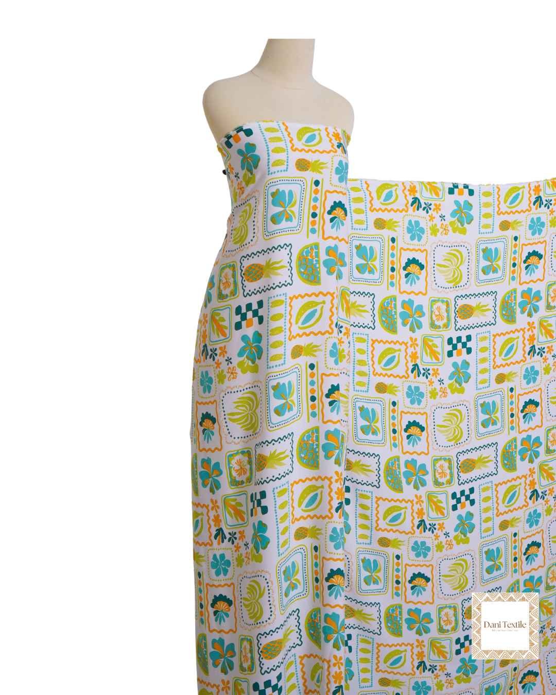 Hawaii Fruit Green- Rayon P300 - Image 4