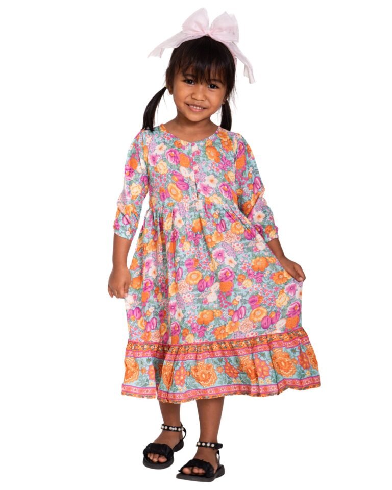 kids floral dress manufacturer Nadine Kids No.3 Dani Fashion Bali