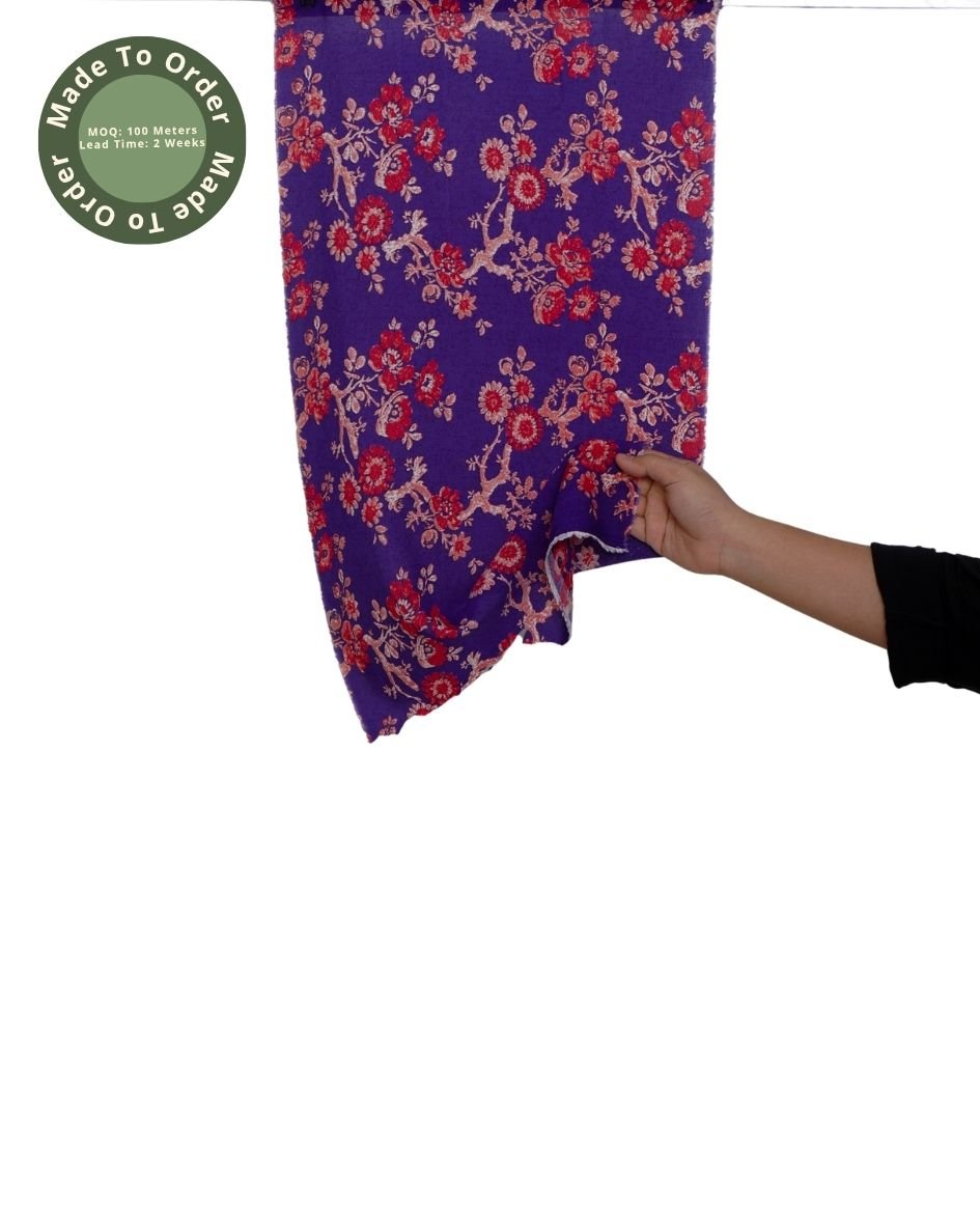 Made to Order Rayon 60s Hand Print - Image 2